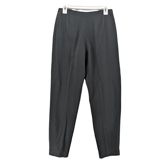 Yansi Fugel Dress Pants 4 Black Office Pant Button Trouser Slacks Workwear Women - Picture 2 of 11